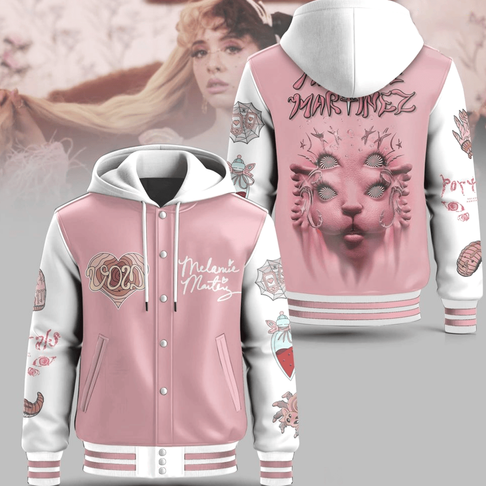 Melanie Martinez Portals Hooded Varsity Jacket Melanie Martinez Merch Mother's Day Gifts For Wife