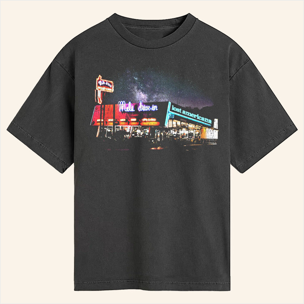 Mels X Mgk Lost Americana Shirt Mel's Drive In Merch Gifts For Husband Gifts For Best Friend