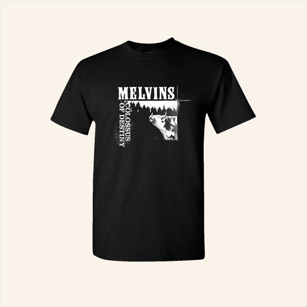 Melvins Colossus Of Destiny Black Shirt Blixt Merch Birthday Gifts For Dad Gifts For Best Friend