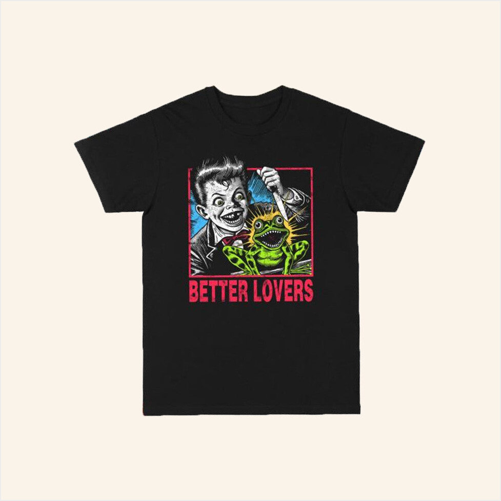 Melvins Frog T-Shirt Better Lovers Band Merch Birthday Gifts For Fans BFF Gifts Ideas