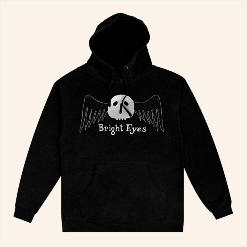 Memento Mori Hoodie Bright Eyes Merch Birthday Gift Ideas Christmas Presents