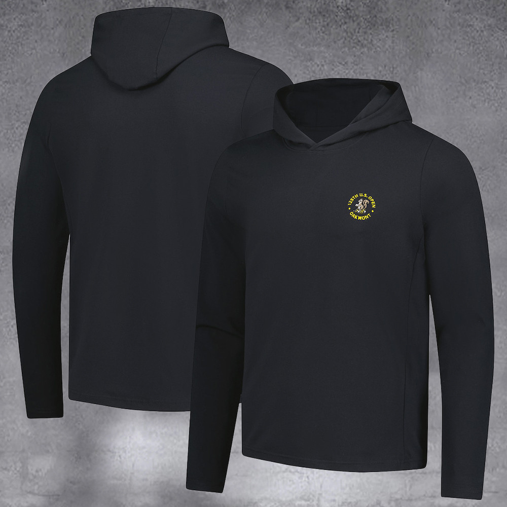 Mens 2025 U.S. Open Black The Jackson Pullover Hoodie Best Merch Gifts For Men