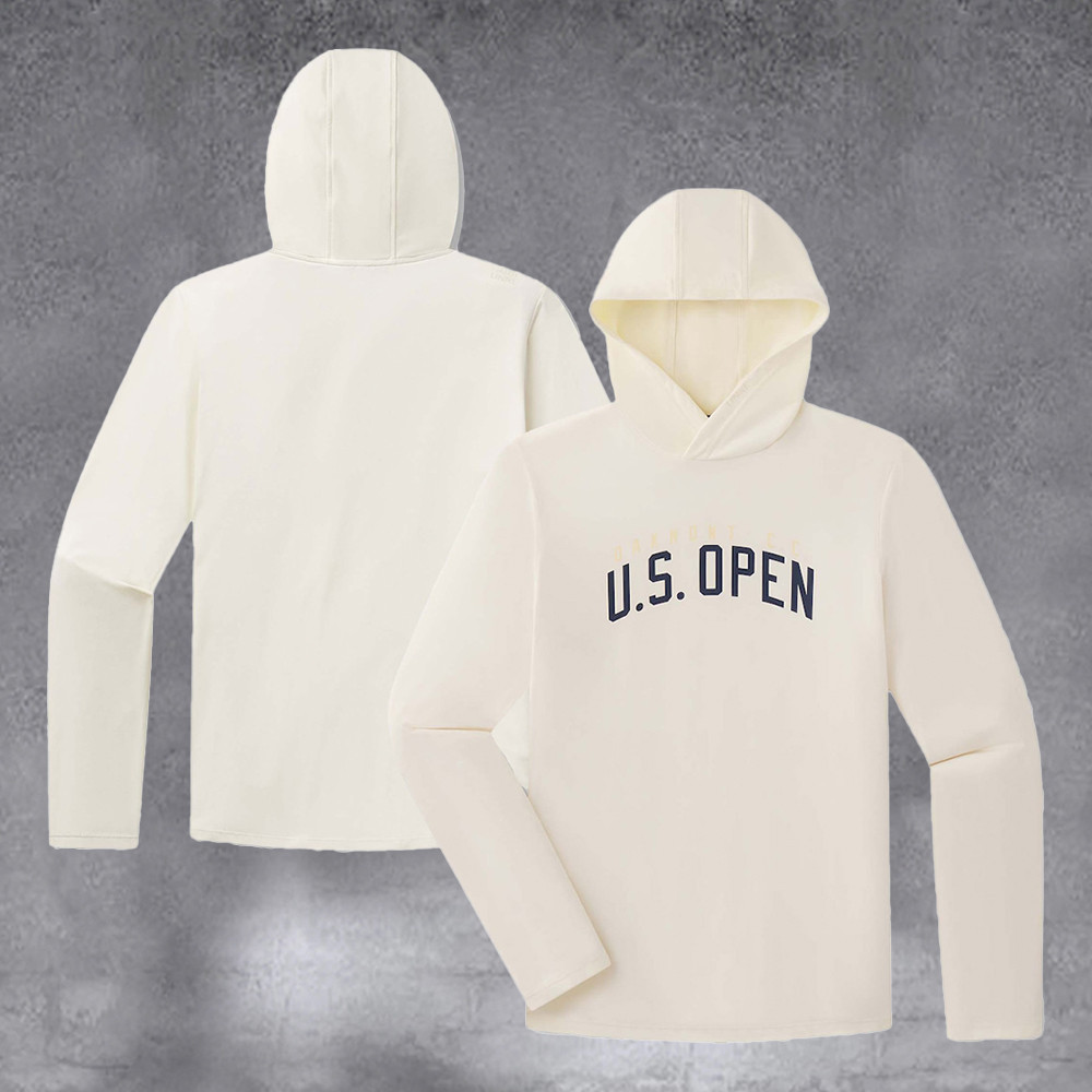 Men's 2025 U.S. Open Cream Ultra Hooded Hoodie Merch Gifts For Men