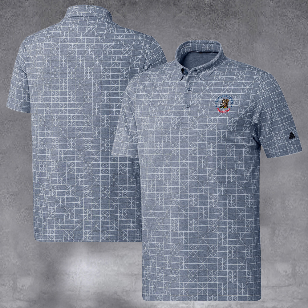 Men's 2025 U.S. Open Navy Go to Novelty Polo Good Gifts For Grandpa