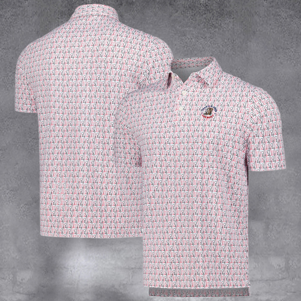 Men's 2025 U.S. Open White Happy Hour Icefil Polo Best Gifts For Him