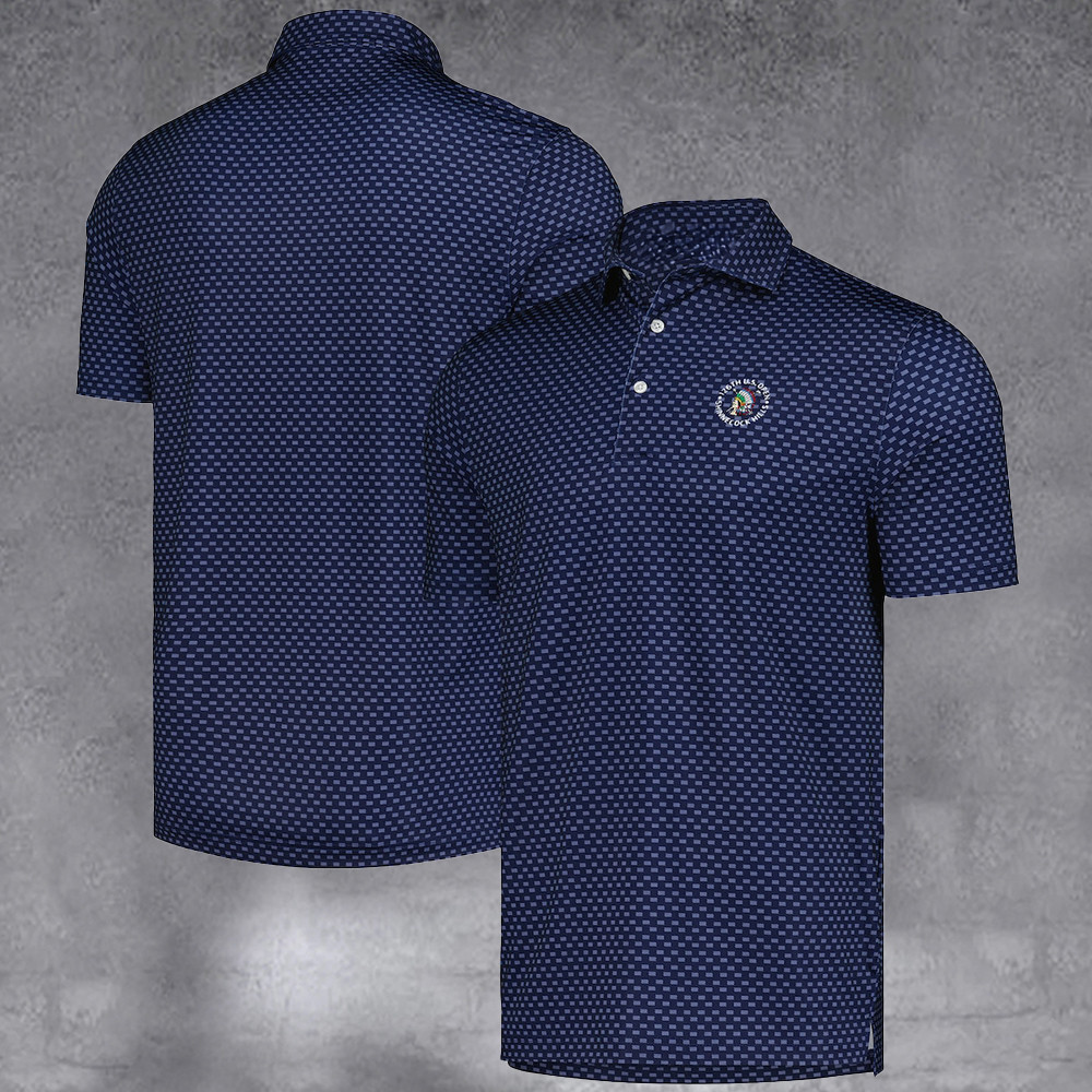 Men's 2026 U.S. Open Championship Navy Ecotec Under The Lights Polo Gifts For Father