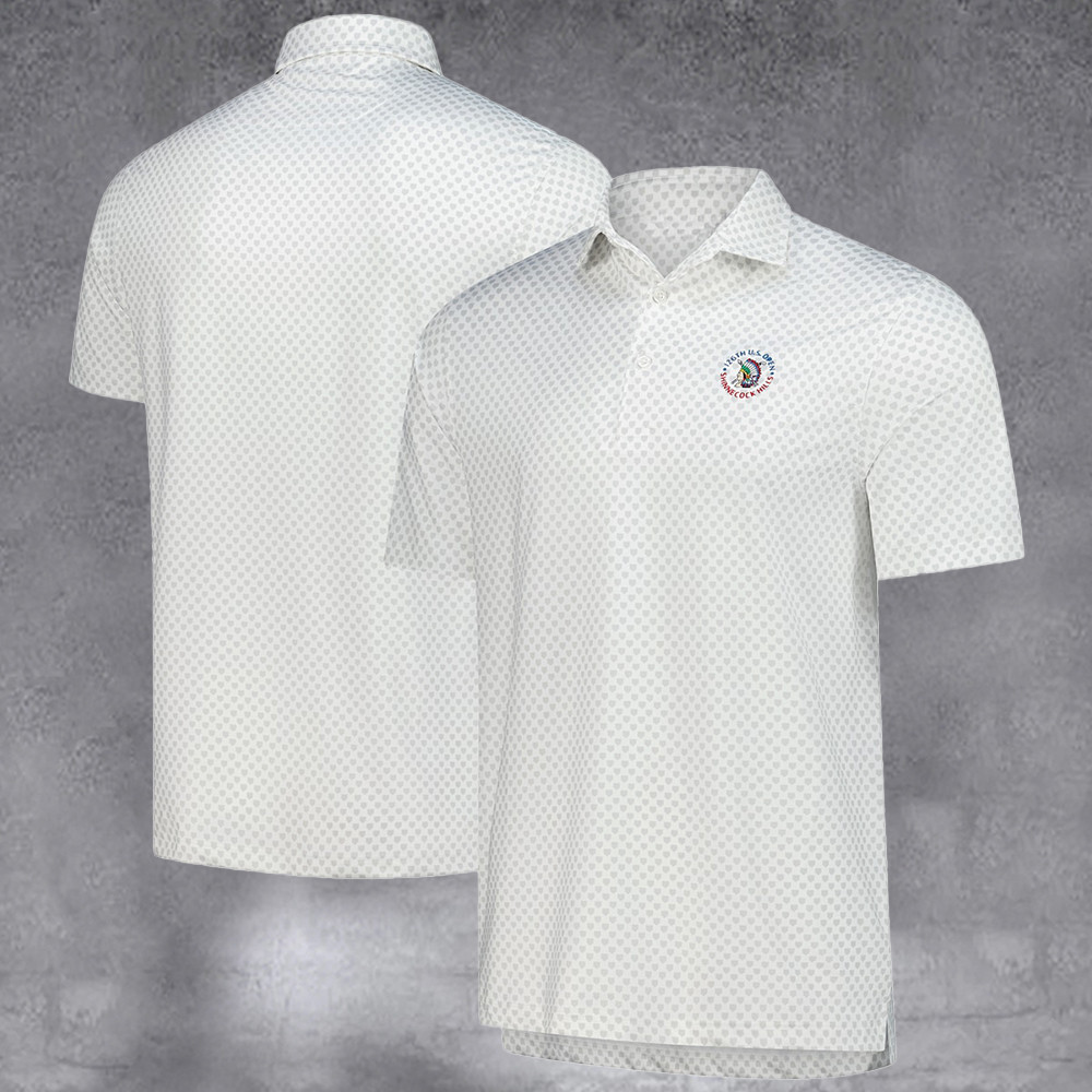 Men's 2026 U.S. Open Championship White Buster Tri Blend Polo Gifts For Him