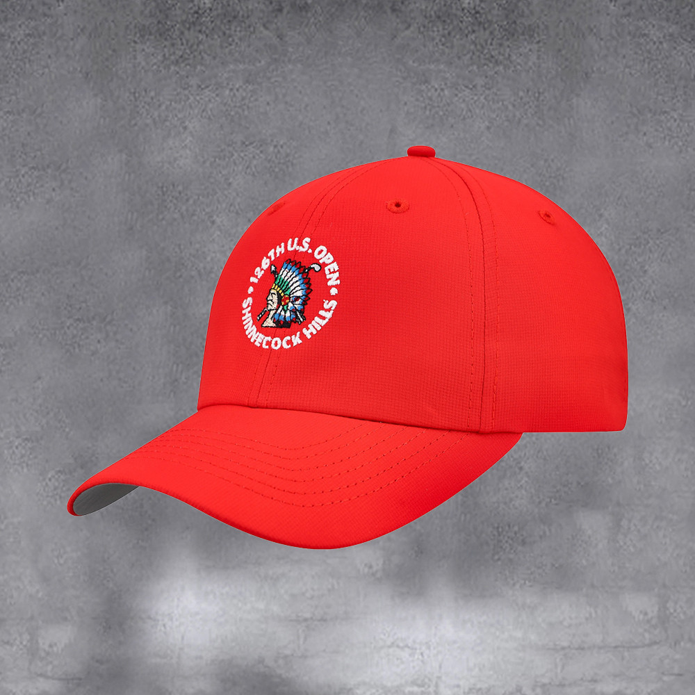 Men's 2026 U.S. Open Red Performance Adjustable Embroidered Hat Gifts For Him