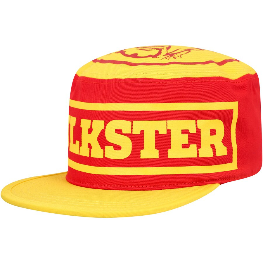 Men's Ripple Junction Hulk Hogan Red & Yellow Flex Hat Hulk Hogan Fan Remembrance Gift