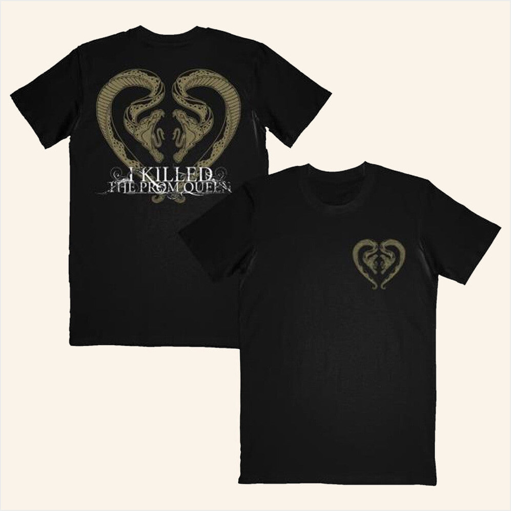 Merch I Killed The Prom Queen Snakes Black T-Shirt Imprintmerch Birthday Gifts For Dad
