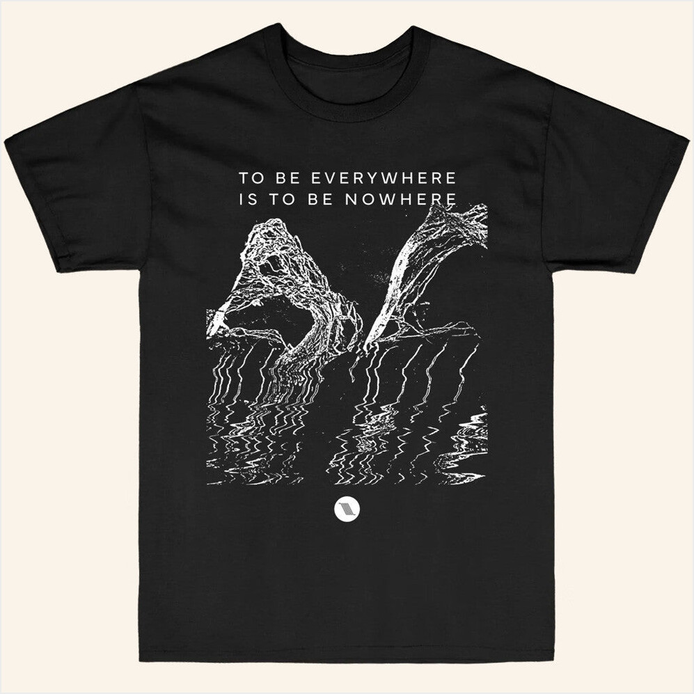 Merch To Be Everywhere Is To Be Nowhere Album T-Shirt Thrice Merch Birthday Gifts For Fans