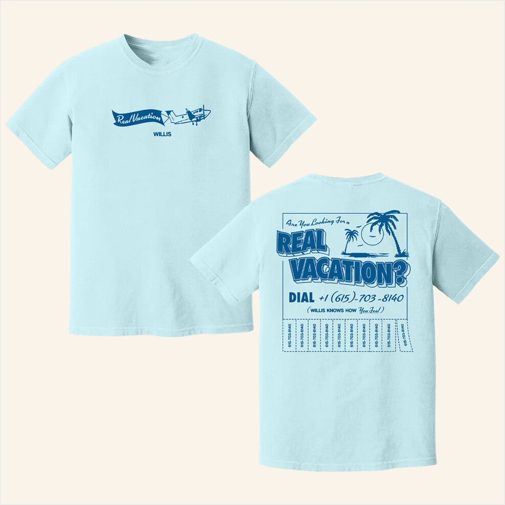 Merch Willis Real Vacation T-Shirt Hellomerch Present For Husband Birthday Gifts For Friends