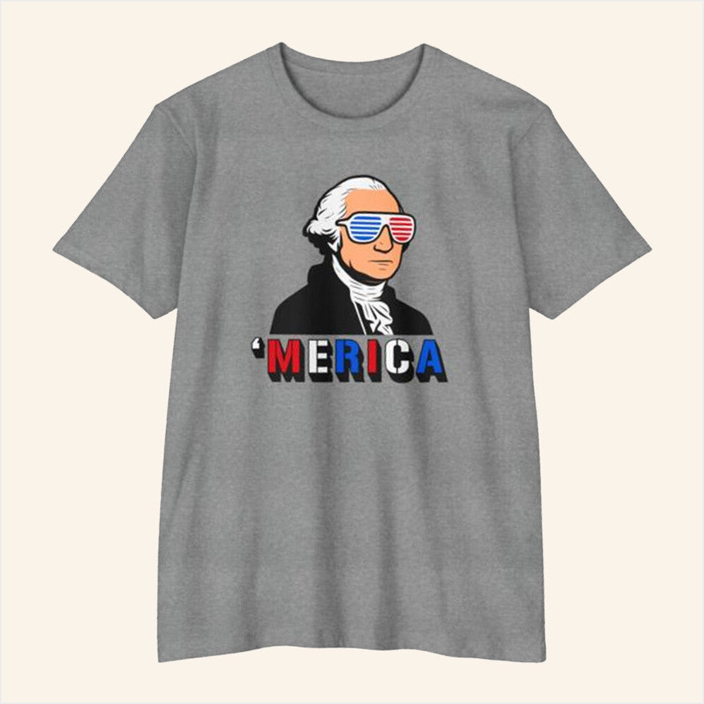 Merica T-Shirt Babylon Bee Merch Birthday Gifts For Father BFF Gifts Christmas Presents