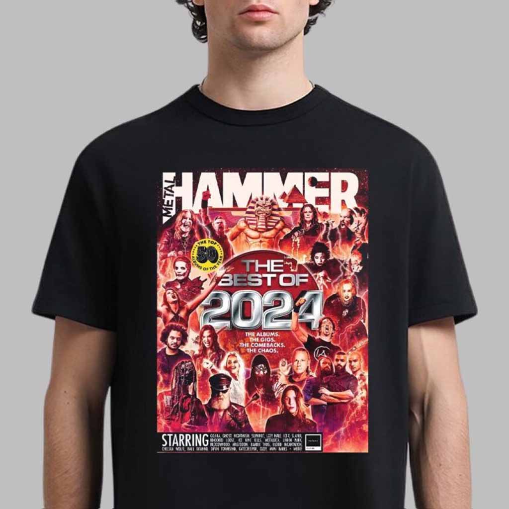 Metal Hammer Magazine The Best Of 2024 The Albums The Gigs The Comebacks The Chaos T-Shirt Fans Gifts