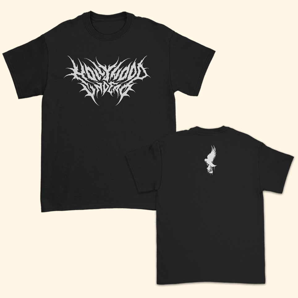 Metal Logo T-Shirt Hollywood Undead Merch Stepdad Gifts For Father's Day Gift Idea for Him