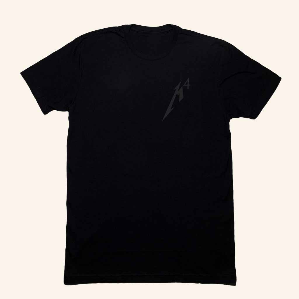 Metallica Merch M4 Logo Tonal T-Shirt Gift Ideas For Music Lovers