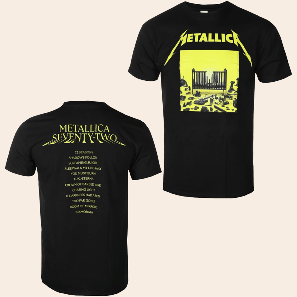 Metallica Seventy Two T-Shirt Metallica M72 Tour Merch Best Father's Day Gifts For Husband