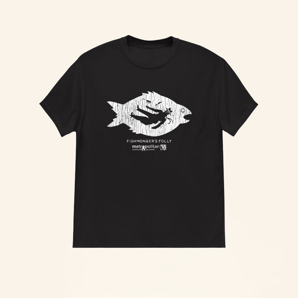 Metro Seafood Merch Folly T-Shirt Gifts For Him Her