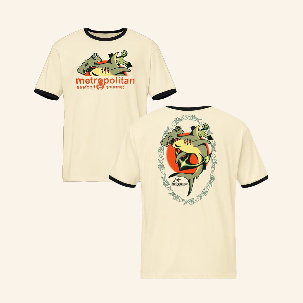Metro Seafood Merch Hammerhead Metropolitan Seafood Gourmet Shirt Gifts For Mom