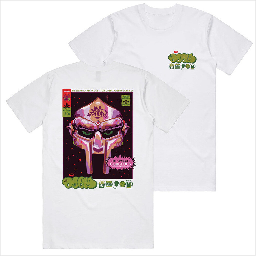 MF DOOM Beef Rapp Shirt MF Doom Merch White Gifts For Husband Birthday Gift Ideas