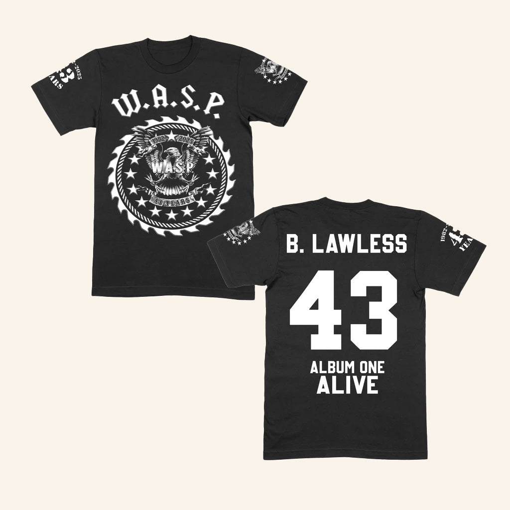 MFL Merch Album Eagle B Lawless Black T-Shirt Gifts For Father