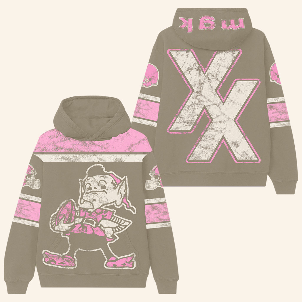 MGK Browns Merch MGK x Cleveland Browns Hoodie Gifts For Besties