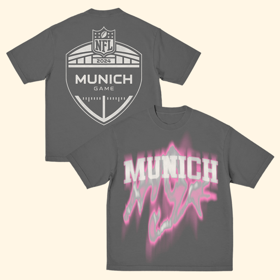 MGK x NFL Munich T-Shirt MGK Merch Machine Gun Kelly Merchandise Father's Day Birthday Gifts