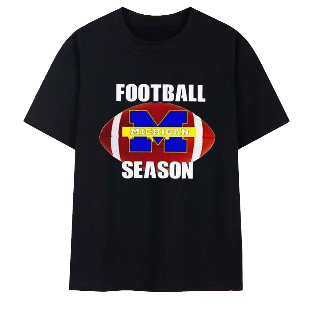 Michigan Wolverines Merch Football Season T-Shirt Wolverines Merch Presents For Football Lovers