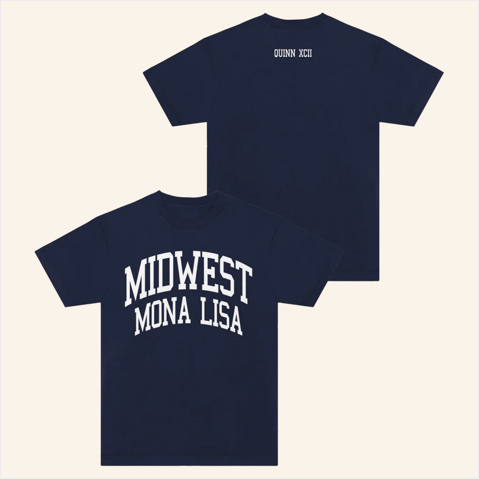 Midwest Mona Lisa T-Shirt Quinn XCII Store Merch BFF Birthday Gifts Ideas Christmas Presents