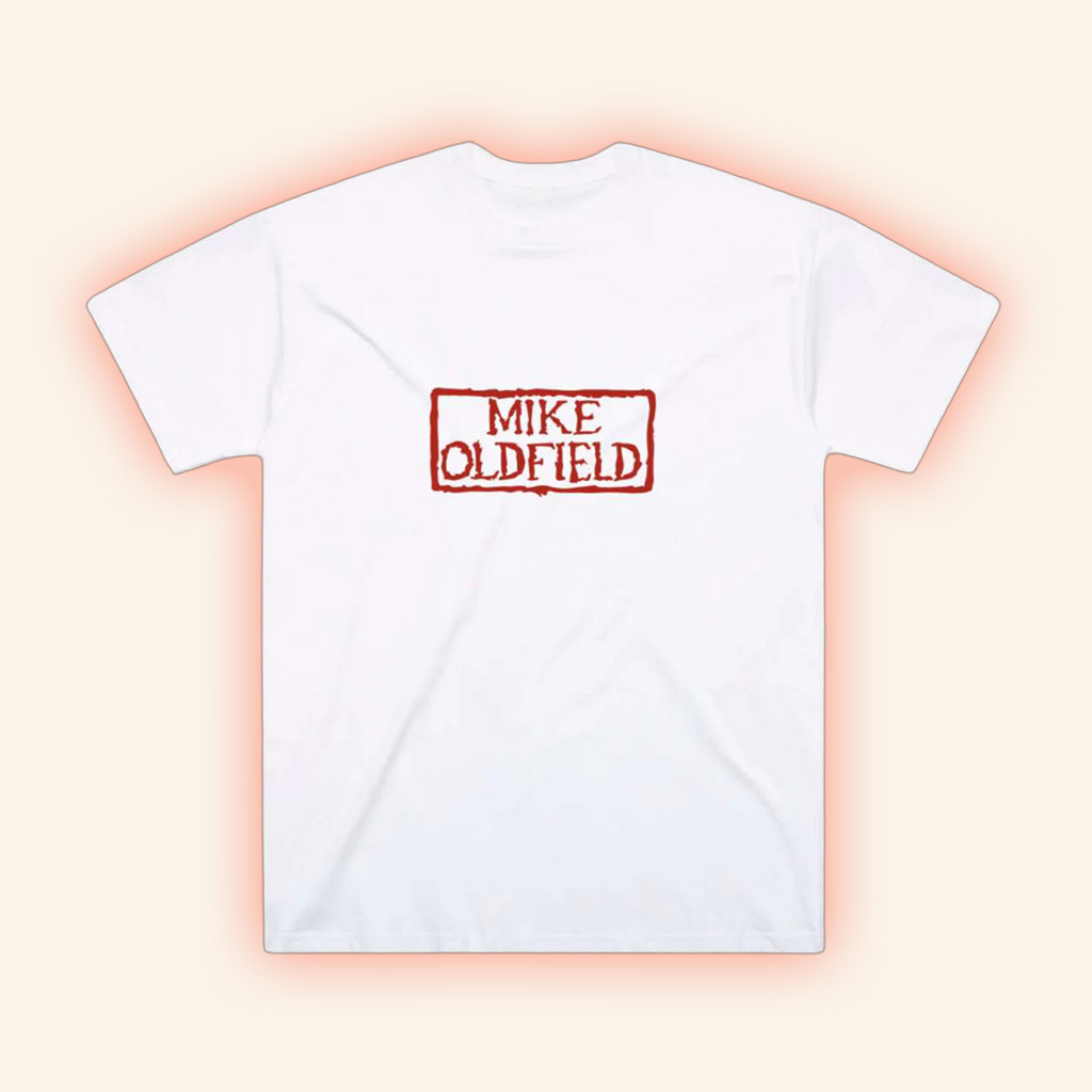 Mike Oldfield Merch Mike Oldfield White T-Shirt Cool Gifts For Music Lovers