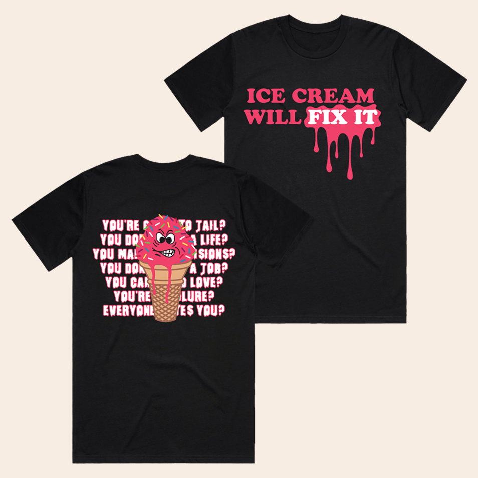 Mindless Self Indulgence Merchandise Cream T-Shirt MSI Merch Mother's Day Birthday Gifts