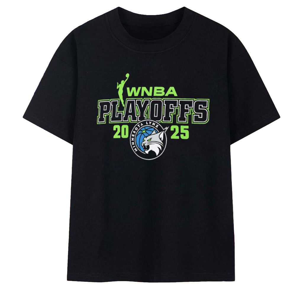 Minnesota Lynx 2025 WNBA Playoffs T-Shirt Minnesota Lynx Merch Basketball Fan Gift Ideas