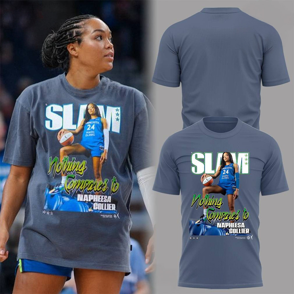 Minnesota Lynx x Napheesa Collier To Win MVP Grey Shirt Fan Merch Gifts For Her