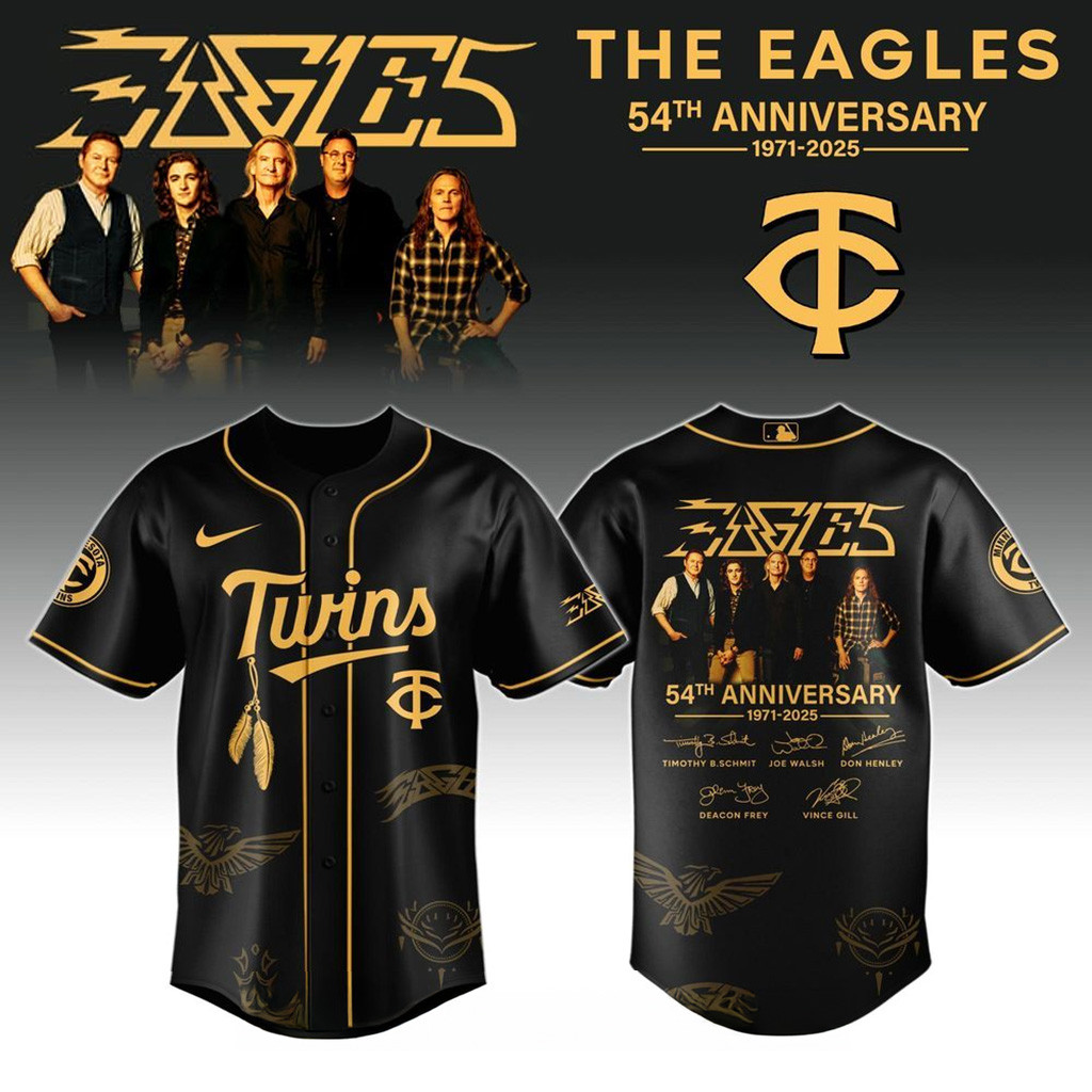 Minnessota Twins X Eagles Band Music Jersey 2025