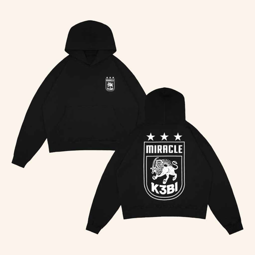 Miracle Mates Merch Miracle Mates Vlast Collaboration K3bi Black Hoodie Gift For Fans