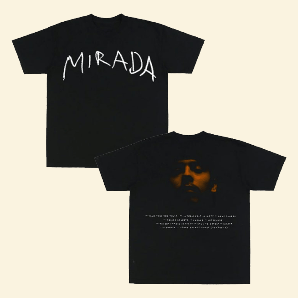Mirada Tour T-Shirt Ivan Cornejo Merch Perfect Father's Day Birthday Gifts For Music Fans