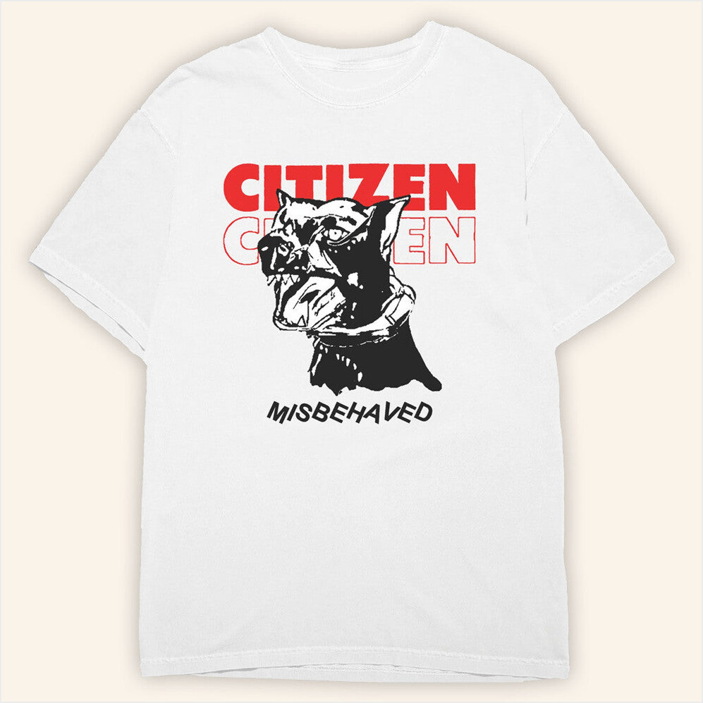 Misbehaved Shirt Citizen Band Merch Cool Birthday Gifts For Music Lovers Gifts For Besties