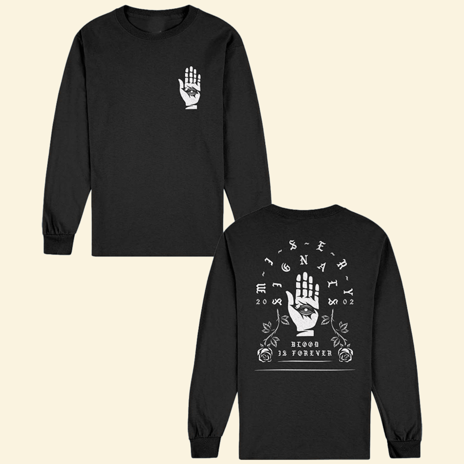 Misery Signals Blood Is Forever Long Sleeve T-Shirt 24hundred Merch Good Birthday Gifts For Dad