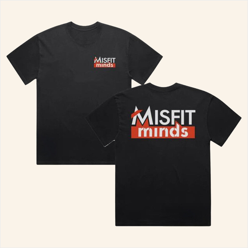 Misfit Minds T-Shirt Shaggers Merch Black Gift Ideas For Husband Birthday Gifts For Besties