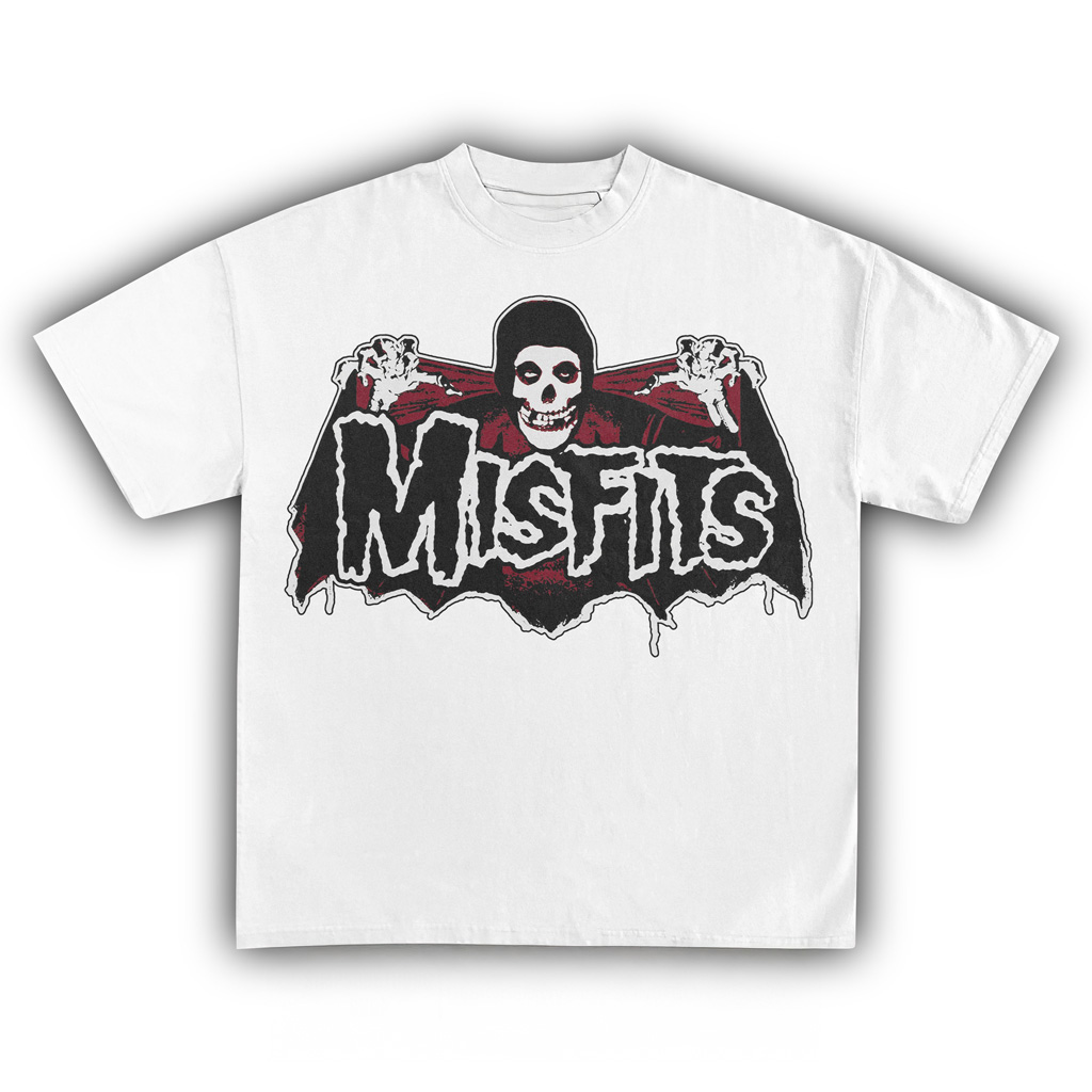 Misfits Crimson Ghost Vintage T-Shirt Fan Merch Presents For Music Lovers