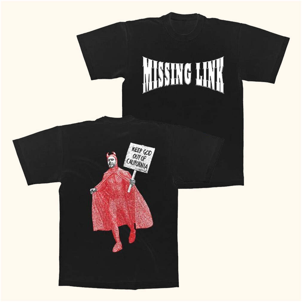 Missing Link NYC Merch Cali Devil T-Shirt Present For Dad Birthday Gifts For Fans