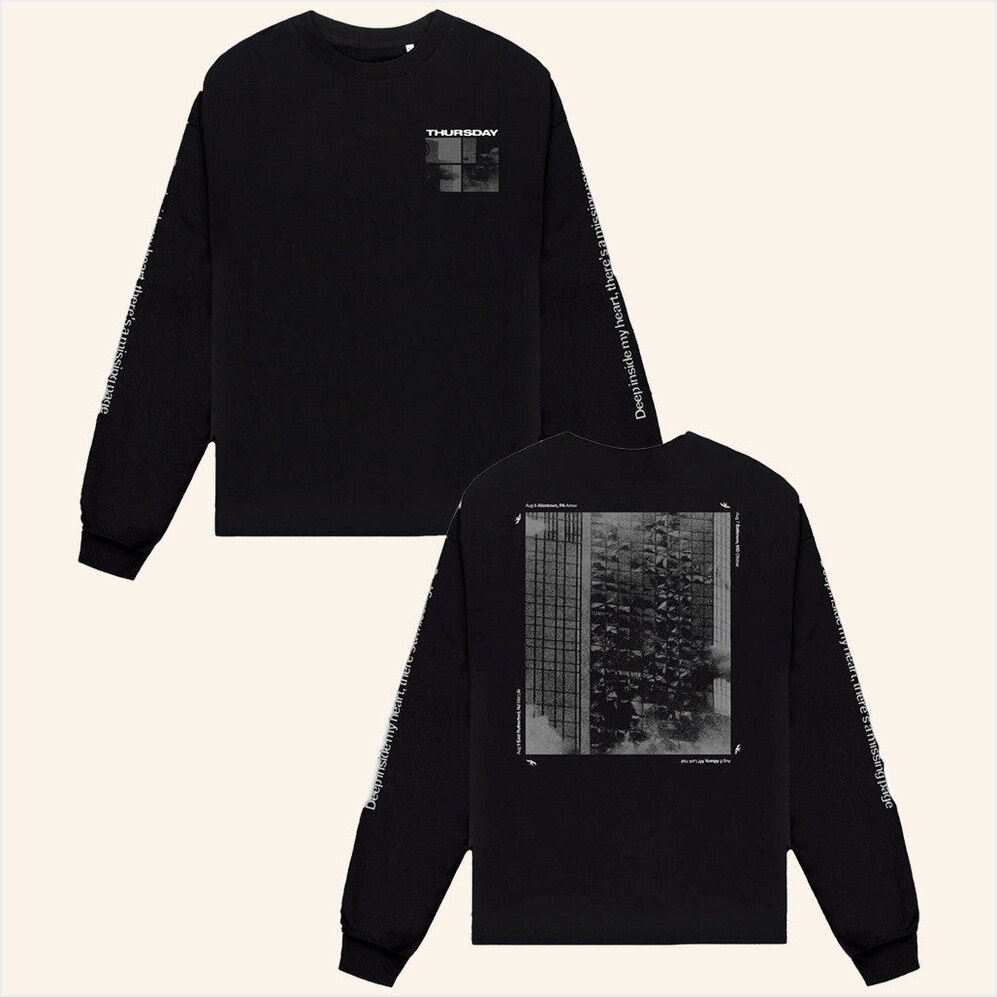Missing Page Hotel Long Sleeve T-Shirt Thursday Merch Best Friend Birthday Gifts