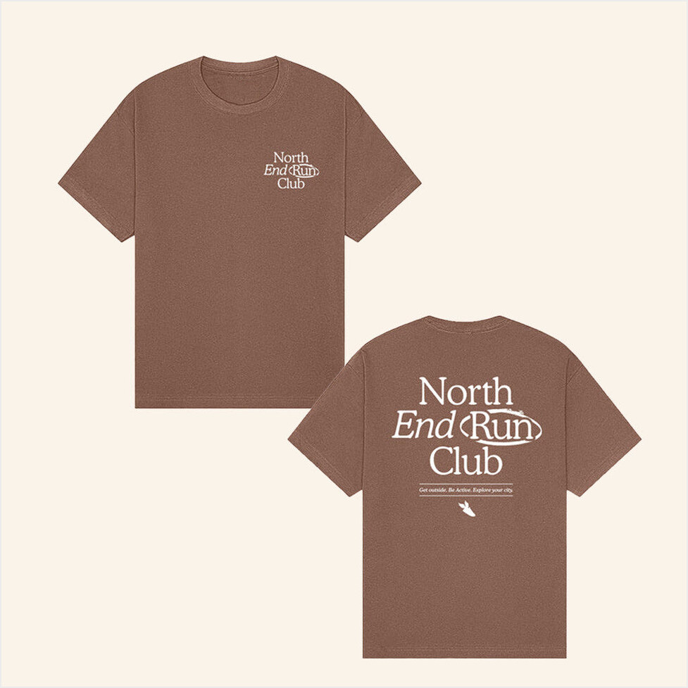 Mission T-Shirt North End Run Club Merch Birthday Gift Ideas Christmas Presents