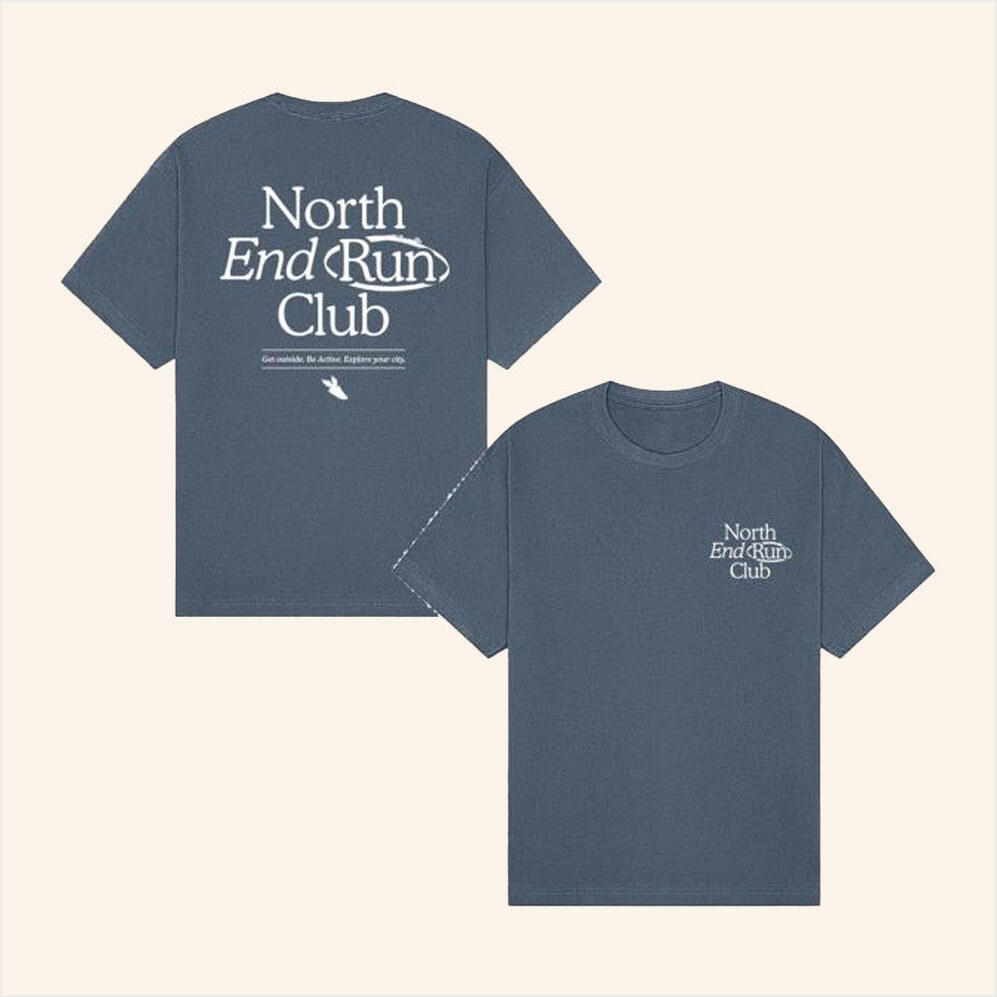 Mission T-Shirt North End Run Club Merch Presents For Boyfriend Best Friend Birthday Gifts