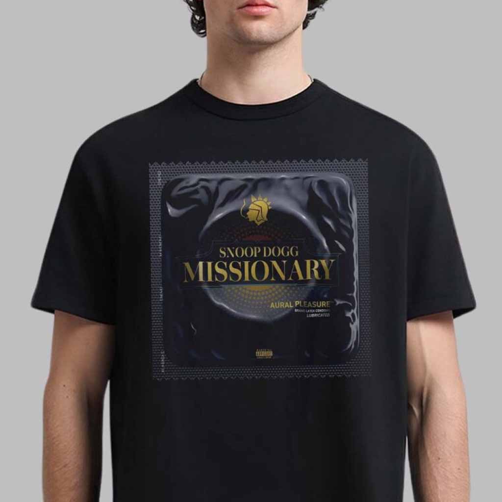 Missionary Album By Snoop Dogg And Dr Dre Latex Condoms Vinyl Cover T-Shirt Gifts For Fans