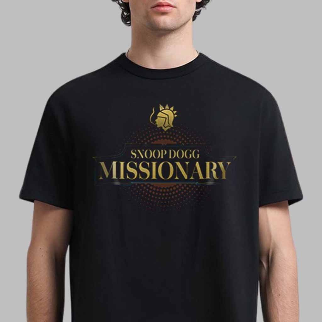Missionary x UNION Snoop Dogg Album Logo T-Shirt Gifts For Boyfriend