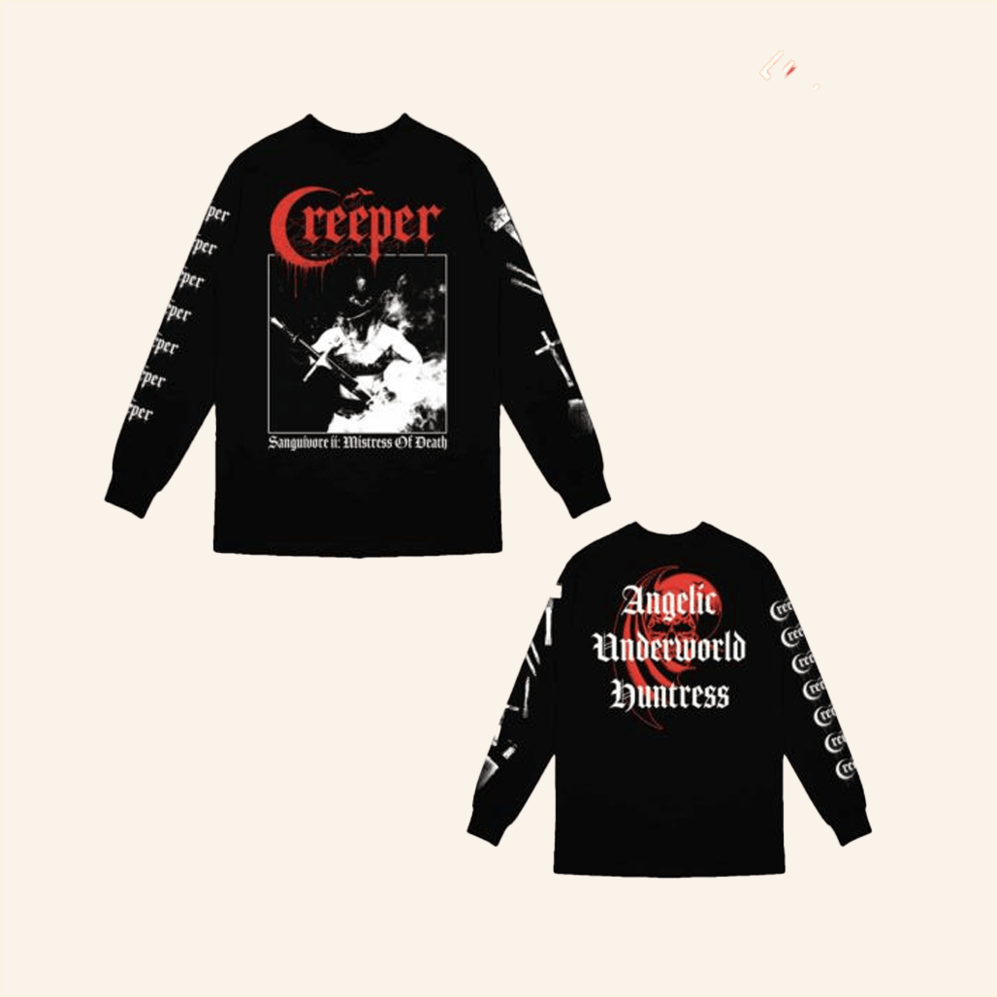 Mistress Of Death Long Sleeve T-Shirt Creepercult Merch Dad Birthday Gifts For BFF