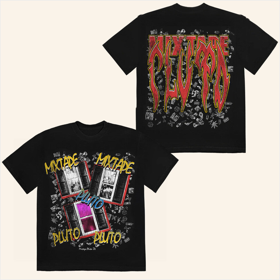 Mixtape Pluto Windows T-Shirt Shopfbg Merch Gift Ideas For Husband BFF Birthday Gifts Ideas