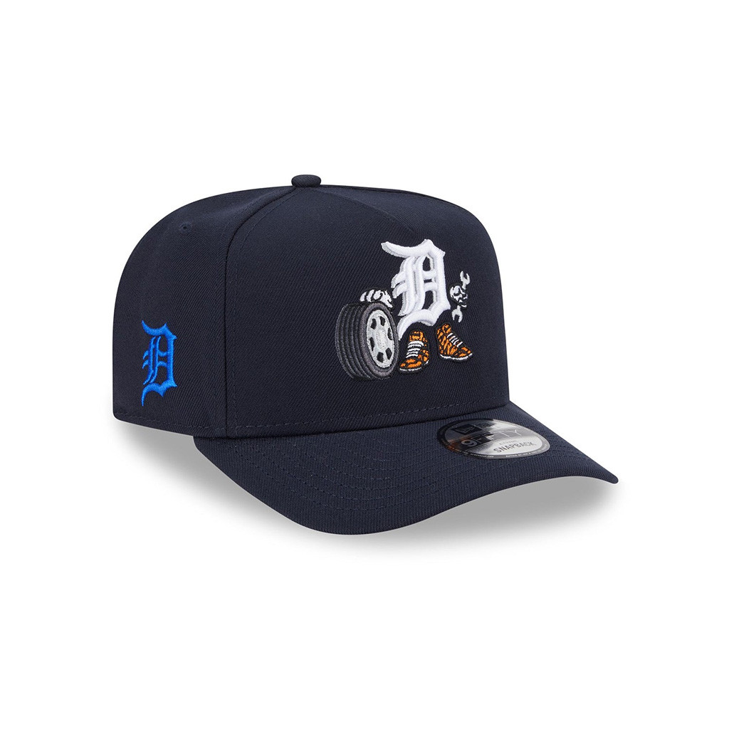 MLB Cartoon Hat Detroit Tigers Cartoon Embroidered Hat Detroit Tigers Merch Dad Gifts