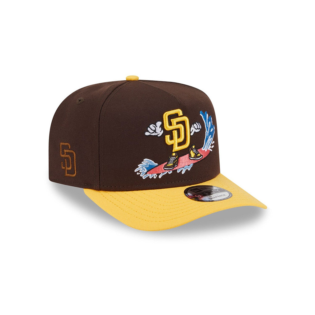 MLB Cartoon Hat San Diego Padres Embroidered Hat San Diego Padres Merch Gifts For Baseball Fans